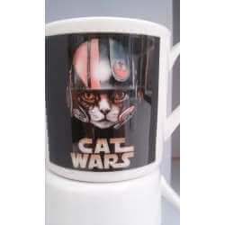 CATS  WARS  TAZA DE CAFE DE PORCELANA FINA