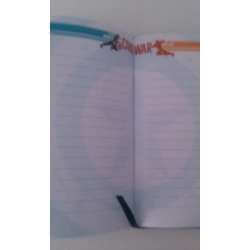 CUADERNO IRON MAN CON  EFECTO DE LUZ