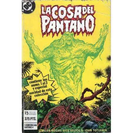 Repatado La Cosa del Pantano Vol. 1 - 04  Especial Navidad y 1 al 3 2ª miniserie