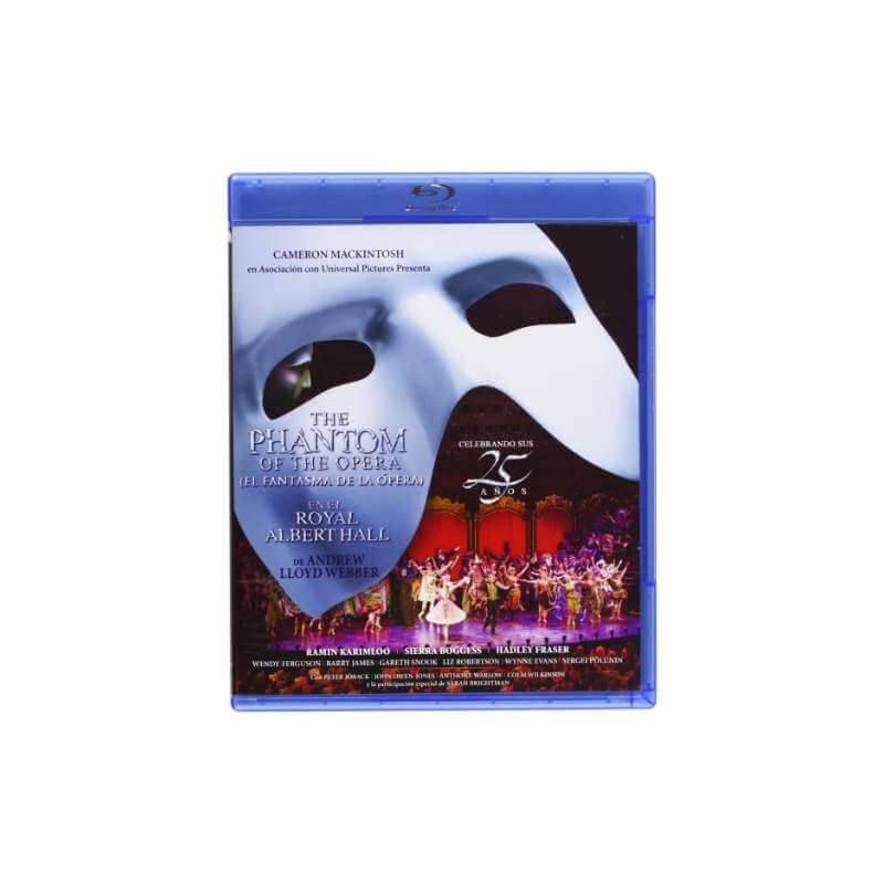 El fantasma de la opera (el musical) en el Royal Albert Hall (version original) (blu-ray)