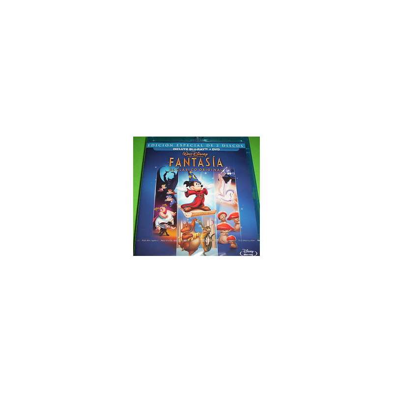 Fantasia Edition Special Combo Blu-Ray+DVD Disney