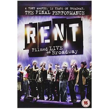 Rent - Filmed Live On Broadway (DVD, 2009)