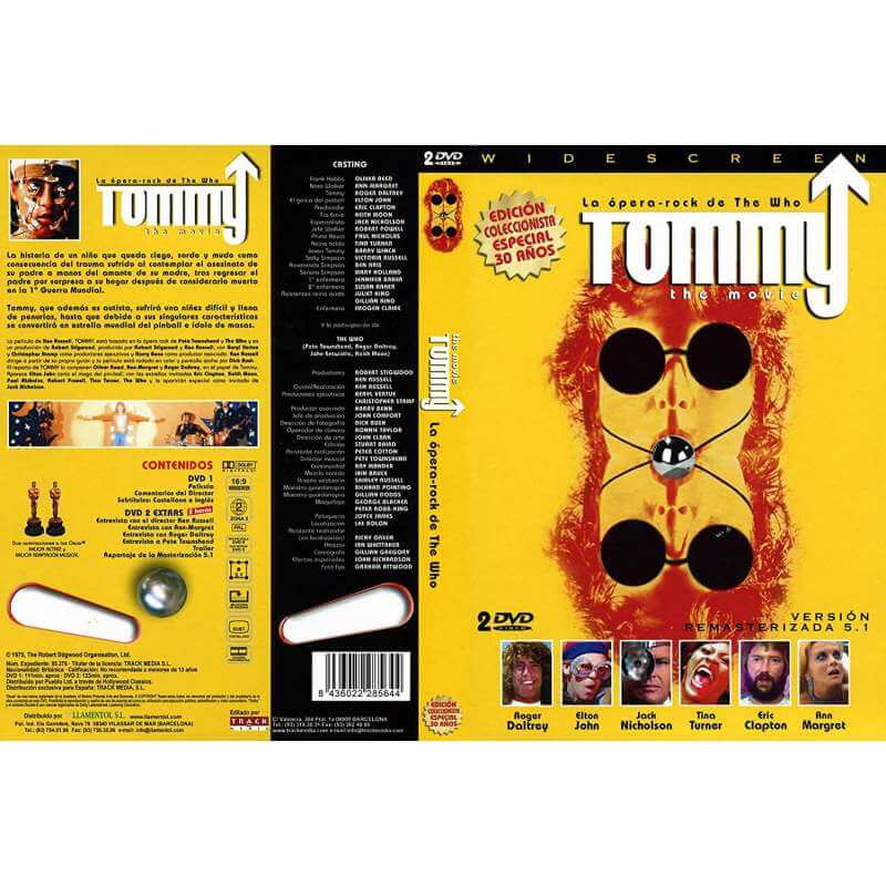 TOMMY (THE WHO) (ED. COLECCIONISTA) (2DVD) TOMMY (THE WHO) (ED. COLECCIONISTA) (2DVD)