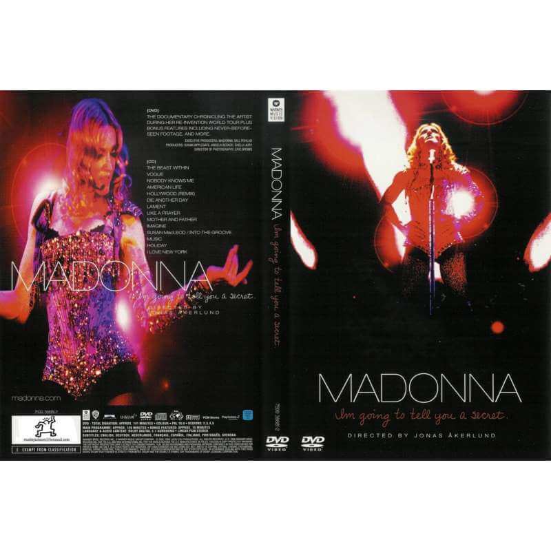 Madonna ‎– I'm Going To Tell You A Secret DVD