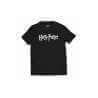 LOGO HARRY POTTER CAMISETA NEGRA CHICO HARRY POTTER