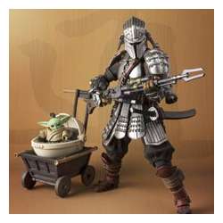 RONIN MANDALORIAN BESKAR ARMOR & GROGU STAR WARS MEISHO MOVIE REALIZATION EXCLUSIVE 25 ANN