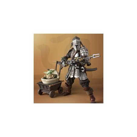 RONIN MANDALORIAN BESKAR ARMOR & GROGU STAR WARS MEISHO MOVIE REALIZATION EXCLUSIVE 25 ANN