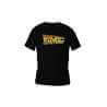 BACK TO THE FUTURE LOGO COLOR CAMISETA NEGRA CHICO REGRESO AL FUTURO