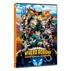 DVD MY HERO ACADEMIA MISION MUNDIAL DE HEROES (PELICULA)