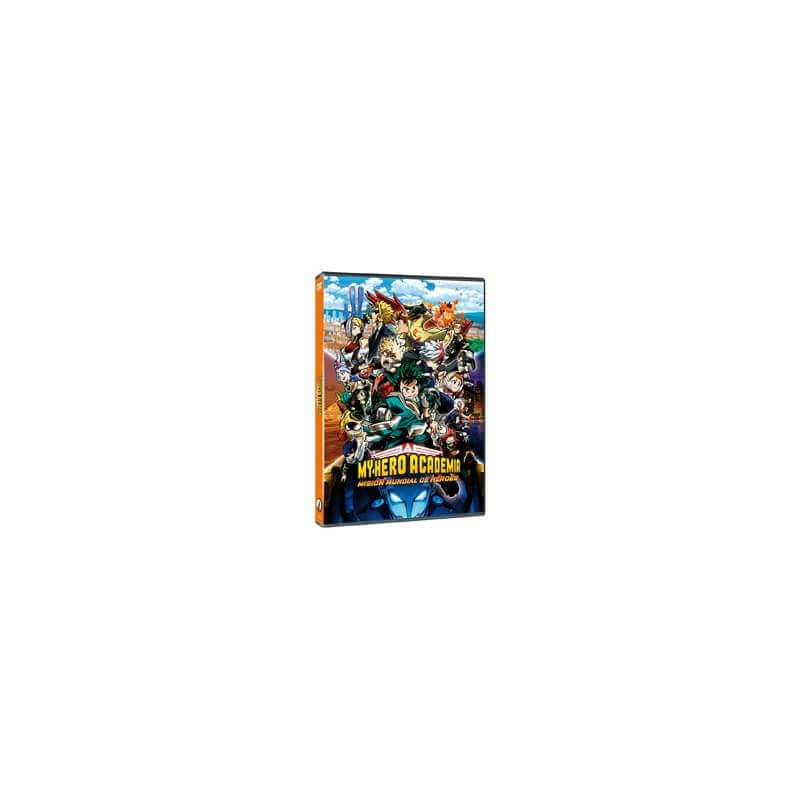 DVD MY HERO ACADEMIA MISION MUNDIAL DE HEROES (PELICULA)