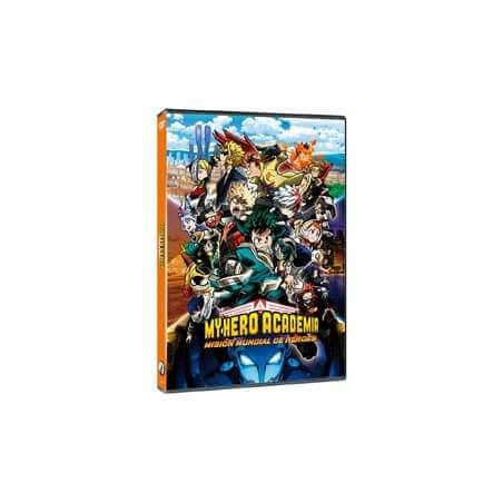 DVD MY HERO ACADEMIA MISION MUNDIAL DE HEROES (PELICULA)