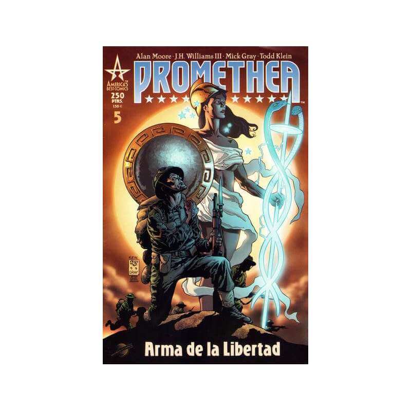 Promethea 5  Arma de la libertad