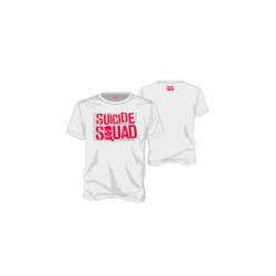 LOGO SUICIDE SQUAD CAMISETA NEGRA CHICO TALLA-M ESCUADRON SUICIDA