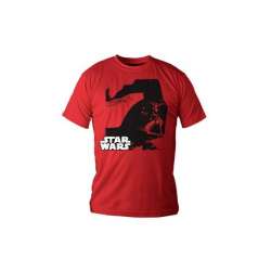 DARTH VADER CAMISETA ROJA CHICO TALLA-M STAR WARS