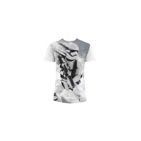 STORMTROOPER NIEVE CAMISETA FULL BLANCA NIÑO T-10 STAR WARS EP7