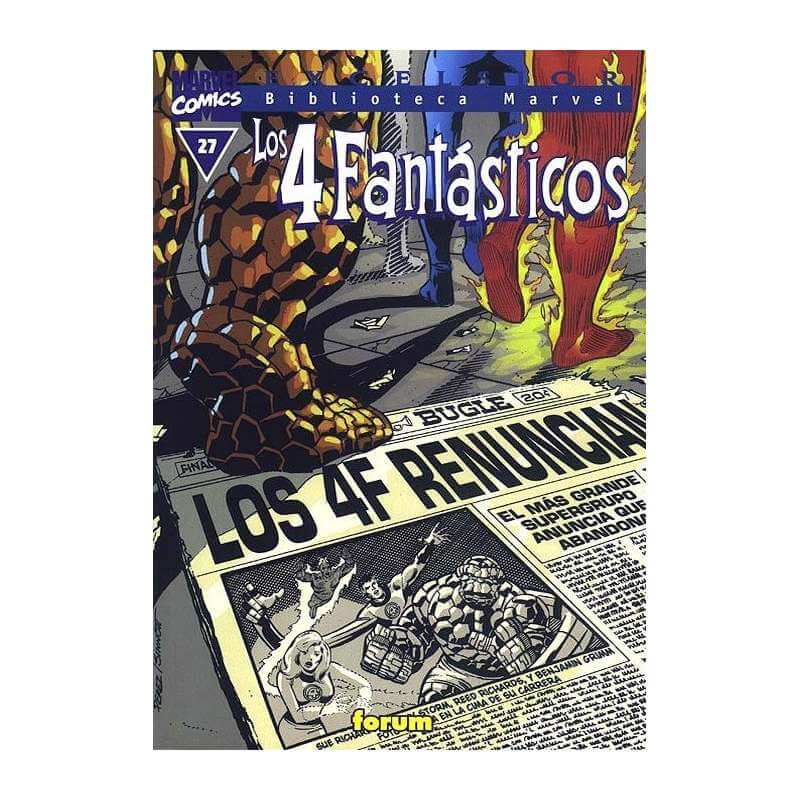 LOS 4 FANTASTICOS Biblioteca Marvel 27