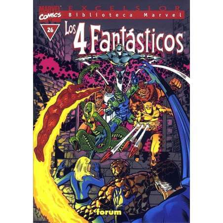 LOS 4 FANTASTICOS  Biblioteca  Marvel 26