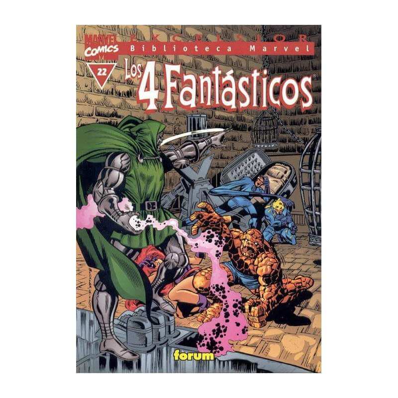 LOS 4 FANTASTICOS Biblioteca Marvel 22