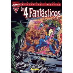 LOS 4 FANTASTICOS Biblioteca Marvel