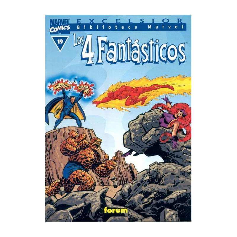 LOS 4 FANTASTICOS Biblioteca Marvel 19