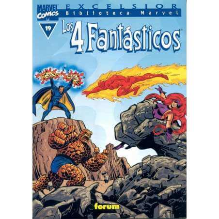 LOS 4 FANTASTICOS Biblioteca Marvel 19