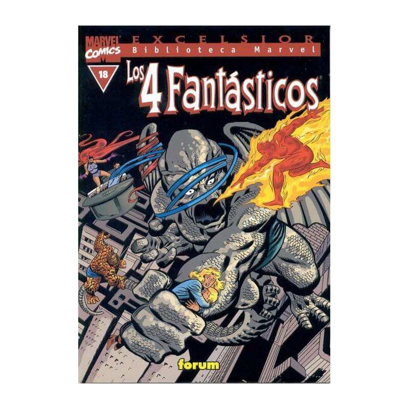 LOS 4 FANTASTICOS Biblioteca Marvel 18