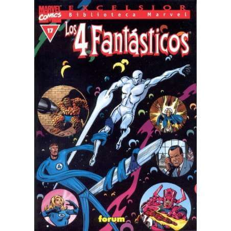 LOS 4 FANTASTICOS Biblioteca Marvel 17
