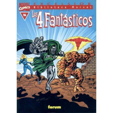 LOS 4 FANTASTICOS Biblioteca Marvel 16