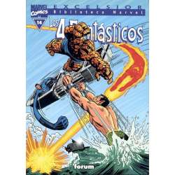 LOS 4 FANTASTICOS Biblioteca Marvel 14