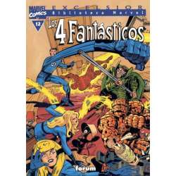 LOS 4 FANTASTICOS Biblioteca Marvel 12