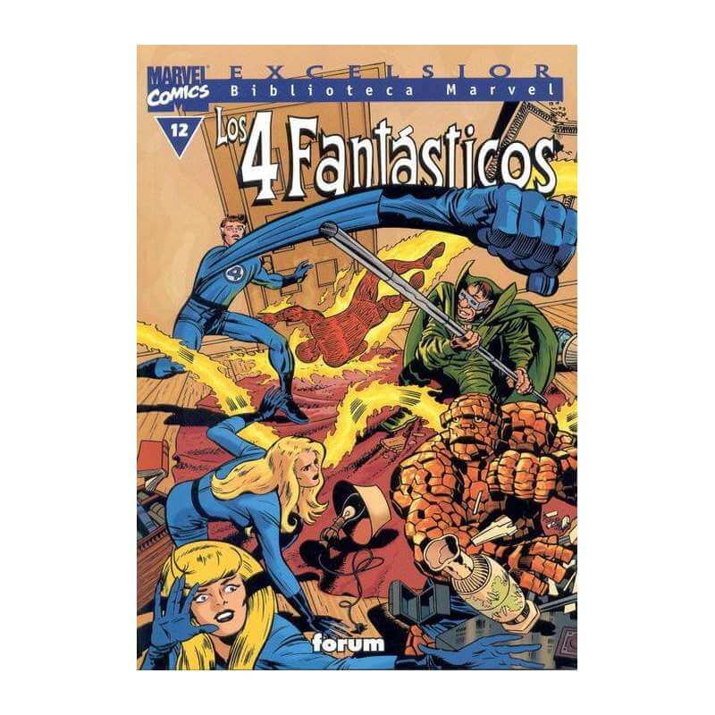 LOS 4 FANTASTICOS Biblioteca Marvel 12