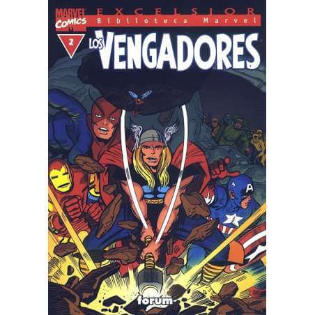 LOS VENGADORES Biblioteca Marvel 2
