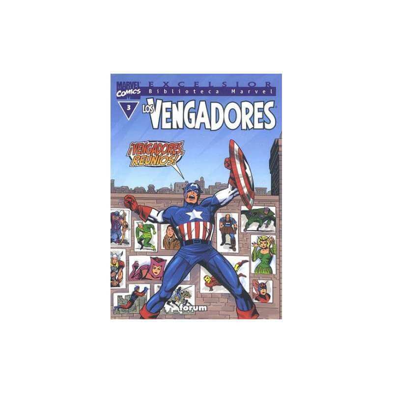 LOS VENGADORES Biblioteca Marvel 3