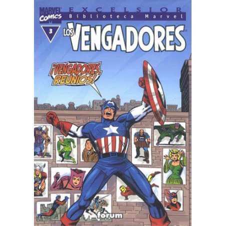 LOS VENGADORES Biblioteca Marvel 3