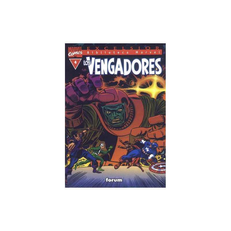 LOS VENGADORES Biblioteca Marvel 4