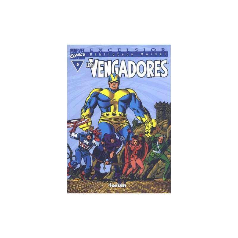 LOS VENGADORES Biblioteca Marvel 5