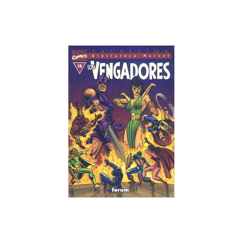 LOS VENGADORES Biblioteca Marvel 18