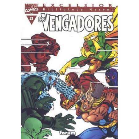 LOS VENGADORES Biblioteca Marvel 21