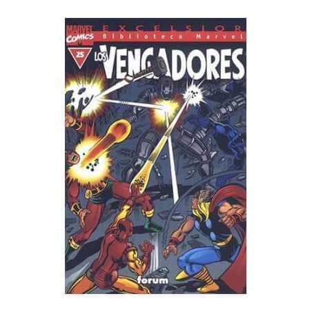 LOS VENGADORES Biblioteca Marvel 25