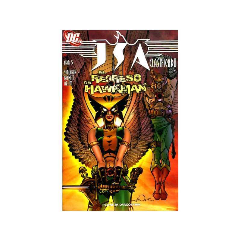 JSA CLASIFICADO Vol. 05 El regreso de Hawkman