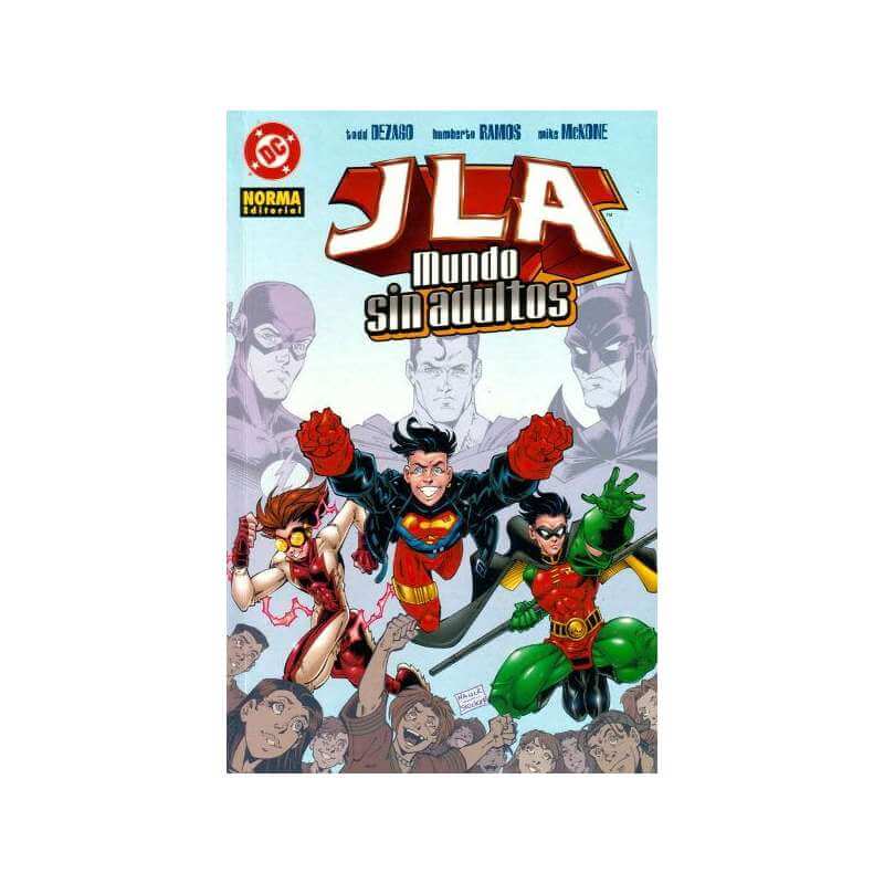 JLA  mundo sin adultos (2003)