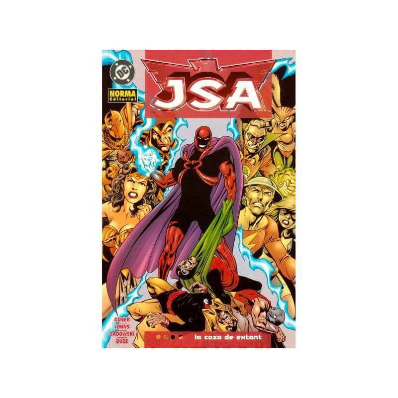 JSA  Vol,03  LA CAZA DE EXTANT